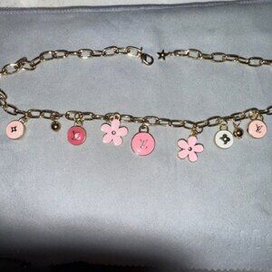 Upcycled Louis Vuitton Necklace 18"